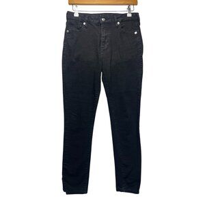 True Religion Halle High Rise Super Skinny Women's Black Stretch Jeans Size 27